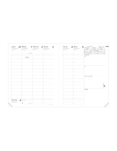 Agenda Settimanale 13 Mesi 2026 Quo...