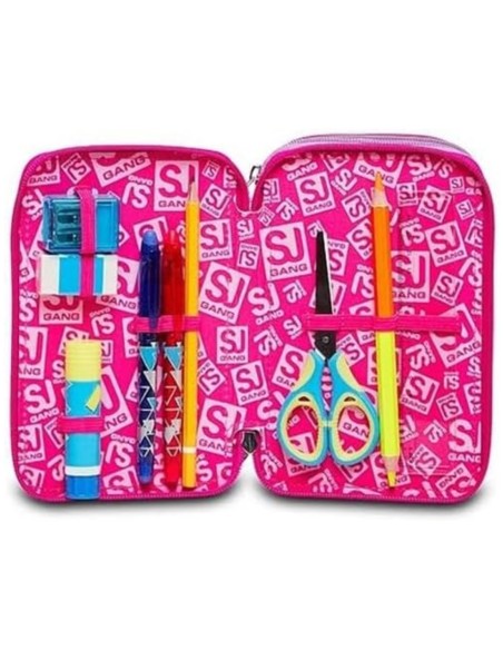 Astuccio Completo 3 Zip Seven Sj Gang Heart Lolly