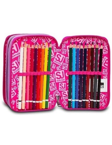 Astuccio Completo 3 Zip Seven Sj Gang...