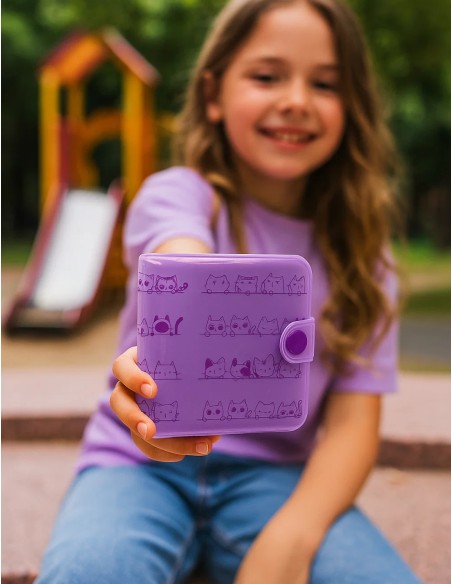 Purple Kittens Kids’ Wallet