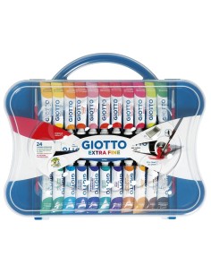 Giotto Gouache Extra Fine 12 ml 24 Pcs. Pack With Palette
