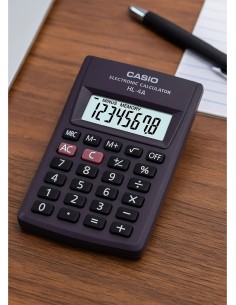 Casio Pocket Calculator HL 4A 2