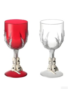 Calice Halloween con Teschi...