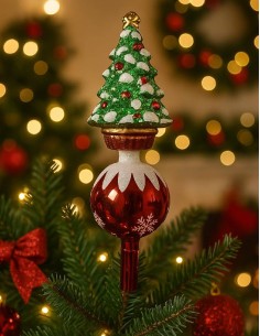 Christmas Tree Glass Finial... 2