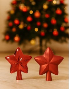 Christmas Tree Glass Red... 2