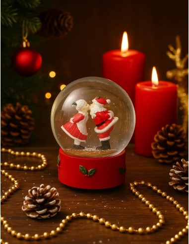 Addobbo Di Natale Palla Di Neve Babbo... Addobbo Di Natale Palla Di Neve Babbo...