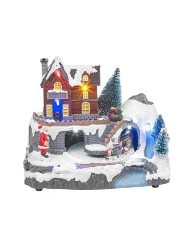 Christmas Music Box Snowy Village... Christmas Music Box Snowy Village...