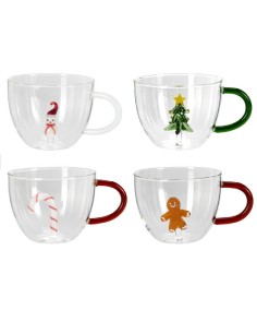 Christmas Glass Mug with...
