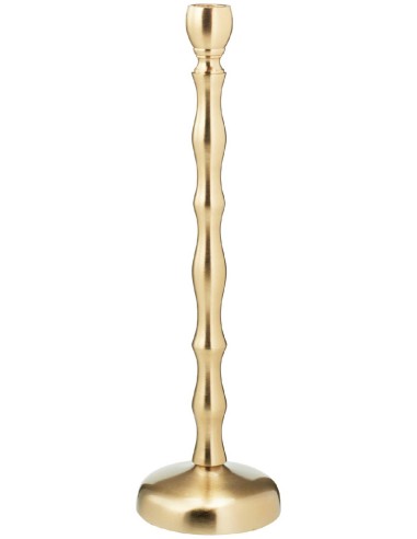 Portacandela Natalizio Oro 36cm Portacandela Natalizio Oro 36cm