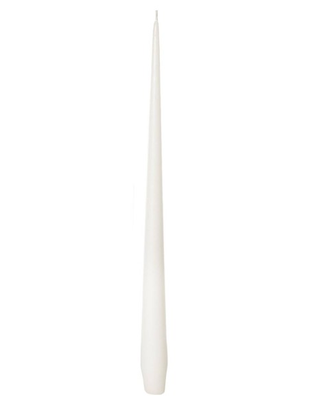 Set of 4 Cream Paraffin Christmas Candles 35cm