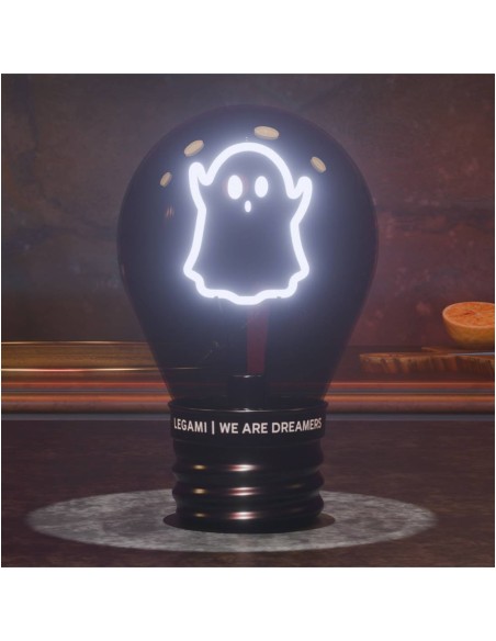 Lampada Da Tavolo Bulb Fiction Lampadina LED Fantasma