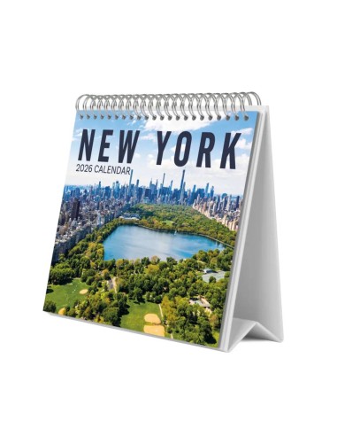 2026 New York Desk Calendar 20cm 2026 New York Desk Calendar 20cm