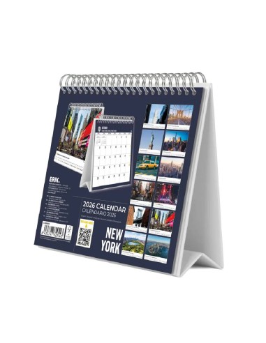 2026 New York Desk Calendar 20cm 2026 New York Desk Calendar 20cm
