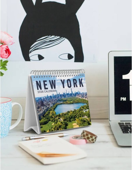2026 New York Desk Calendar 20cm