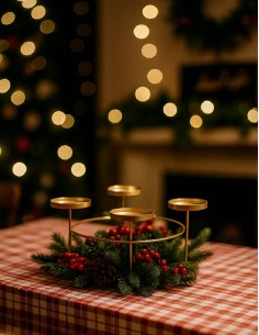 36cm Gold Metal Decorative... 2