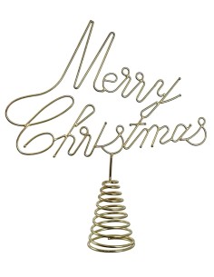 Metal Christmas Tree Topper...