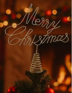 Metal Christmas Tree Topper... 2