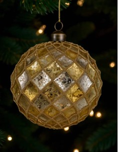 Christmas Tree Gold Glass... 2