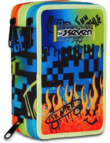 Astuccio Completo 3 Zip Seven...