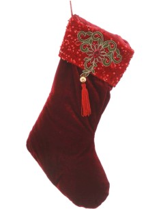 Calza Epifania Befana Rossa...