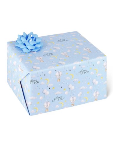 Legami Hot Air Balloon Birth Blue Gift W Legami Hot Air Balloon Birth Blue Gift W