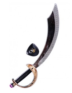 Spada Pirata Con Benda 45cm