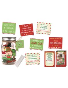 Christmas Jar With 24 Elf...