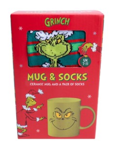 Set Tazza Verde E Calzini A...