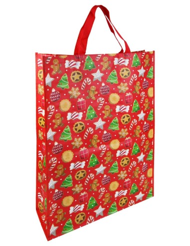 Red Decorated Christmas Gift Bag 70cm