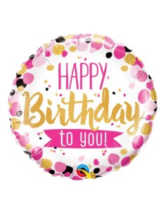 Palloncino Metalfoil Happy...