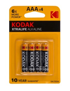 Batteries AAA Kodak 4 pcs 2
