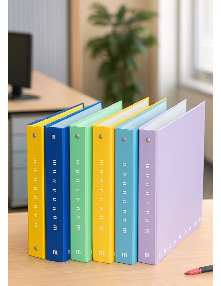 Raccoglitore In Cartone 4 Anelli Dorso 3 Formato A4