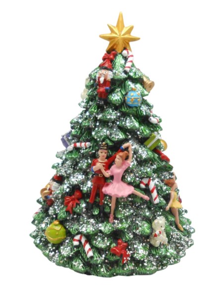 Christmas Tree Carousel with Dancers 16cm