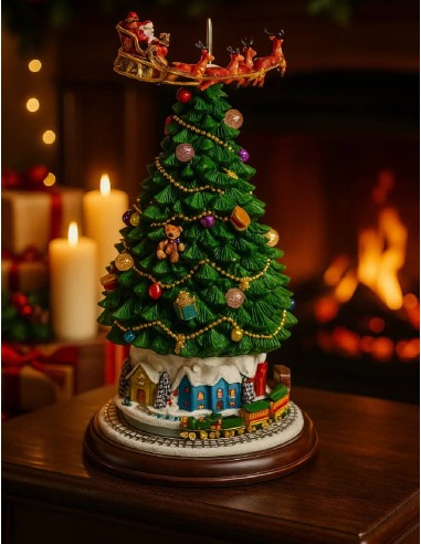 Christmas Tree Musical Carousel With...