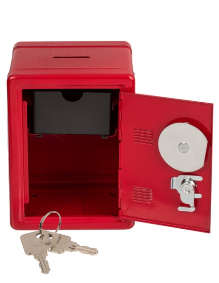 Salvadanaio Cassaforte In Metallo 16cm