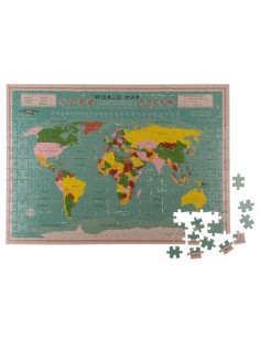 Puzzle Mappa Del Mondo 300pz 2