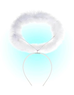 Aureola Marabù Bianca