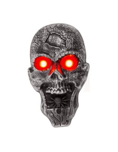 Campanello Di Halloween Manuale Fuoriporta Scheletro Luminoso Con Suono