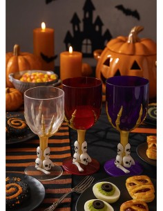 Halloween Skeleton Stemmed... 2