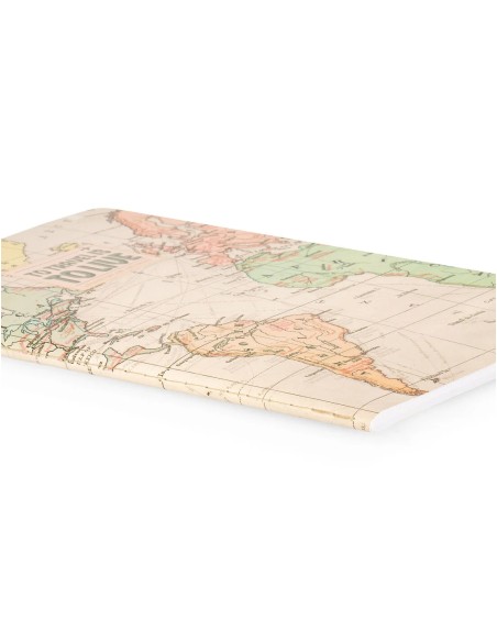 Map Of The World Legami A5 Notebook
