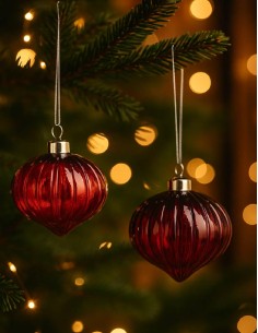 Christmas Tree Bauble 8Cm 2