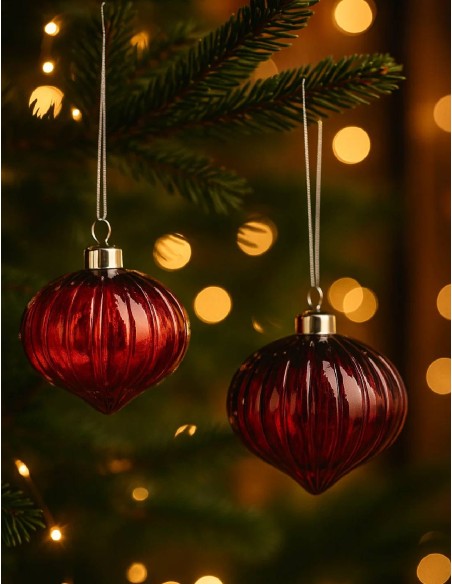 Christmas Tree Bauble 8Cm