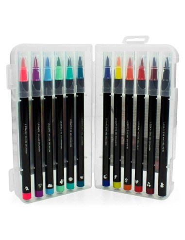 Pennarelli Con Punta Pennello Colori...