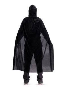 Black Velvet Cloak With... 2