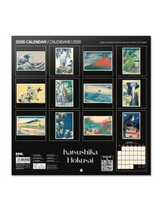 Hokusai 30cm Wall Calendar... 2