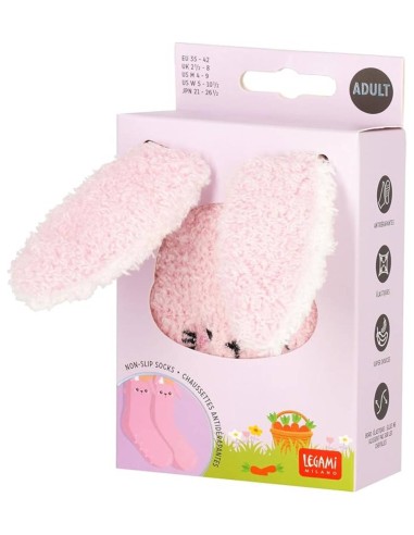 It's A Match Bunny Non-Slip Socks...