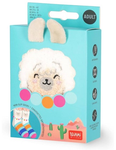 It's A Match Llama Non-Slip Socks...