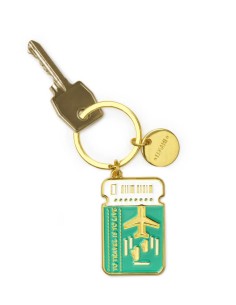 Travel Enamel Key Chain 2