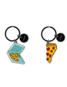 Legami Pizza Keychain 2pcs