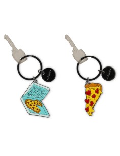 Legami Pizza Keychain 2pcs 2